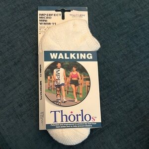 Thorlo  White Low-Cut Walking Socks